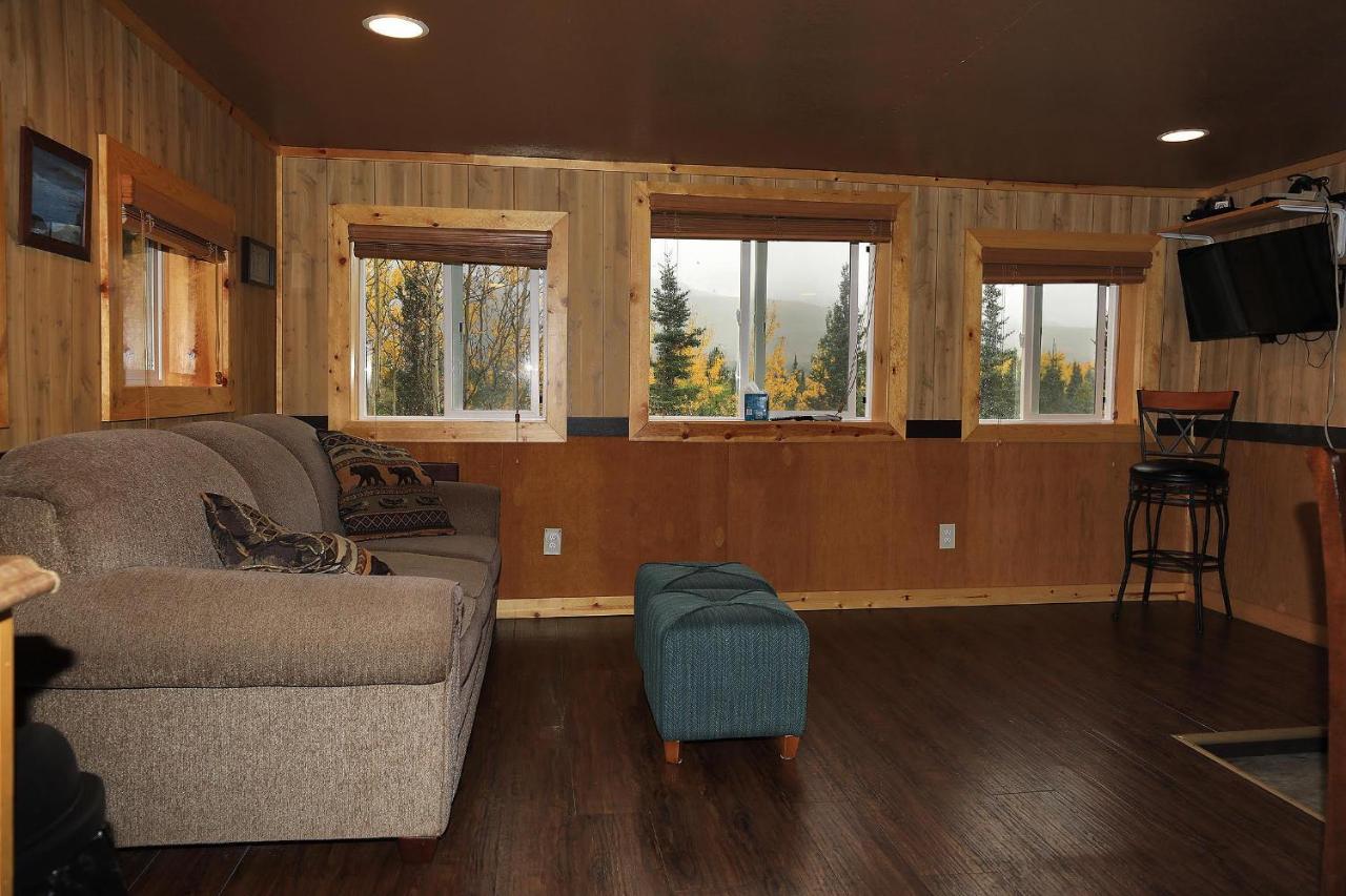 Denali Park View Family Log Cabin ภายนอก รูปภาพ
