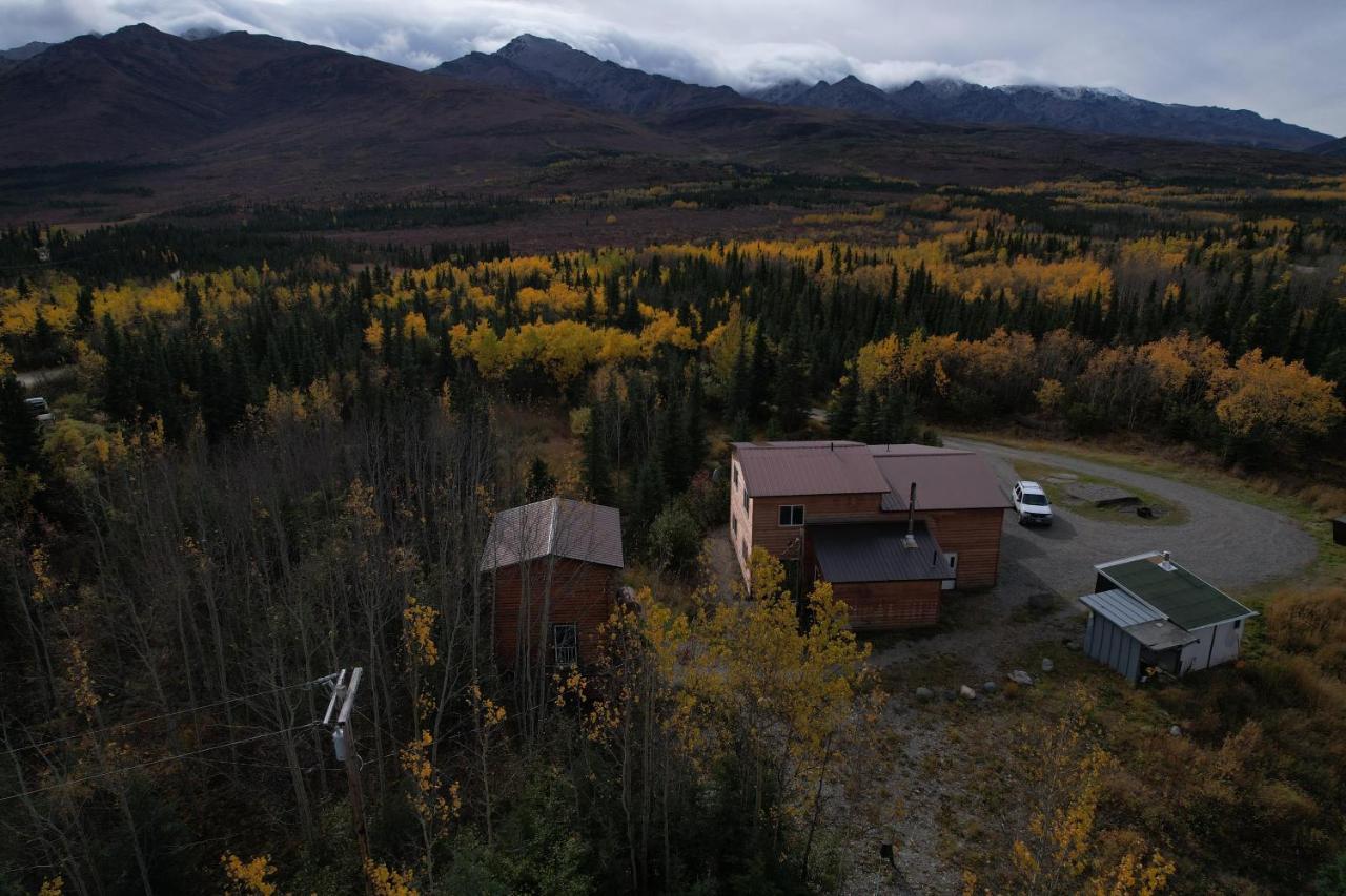Denali Park View Family Log Cabin ภายนอก รูปภาพ